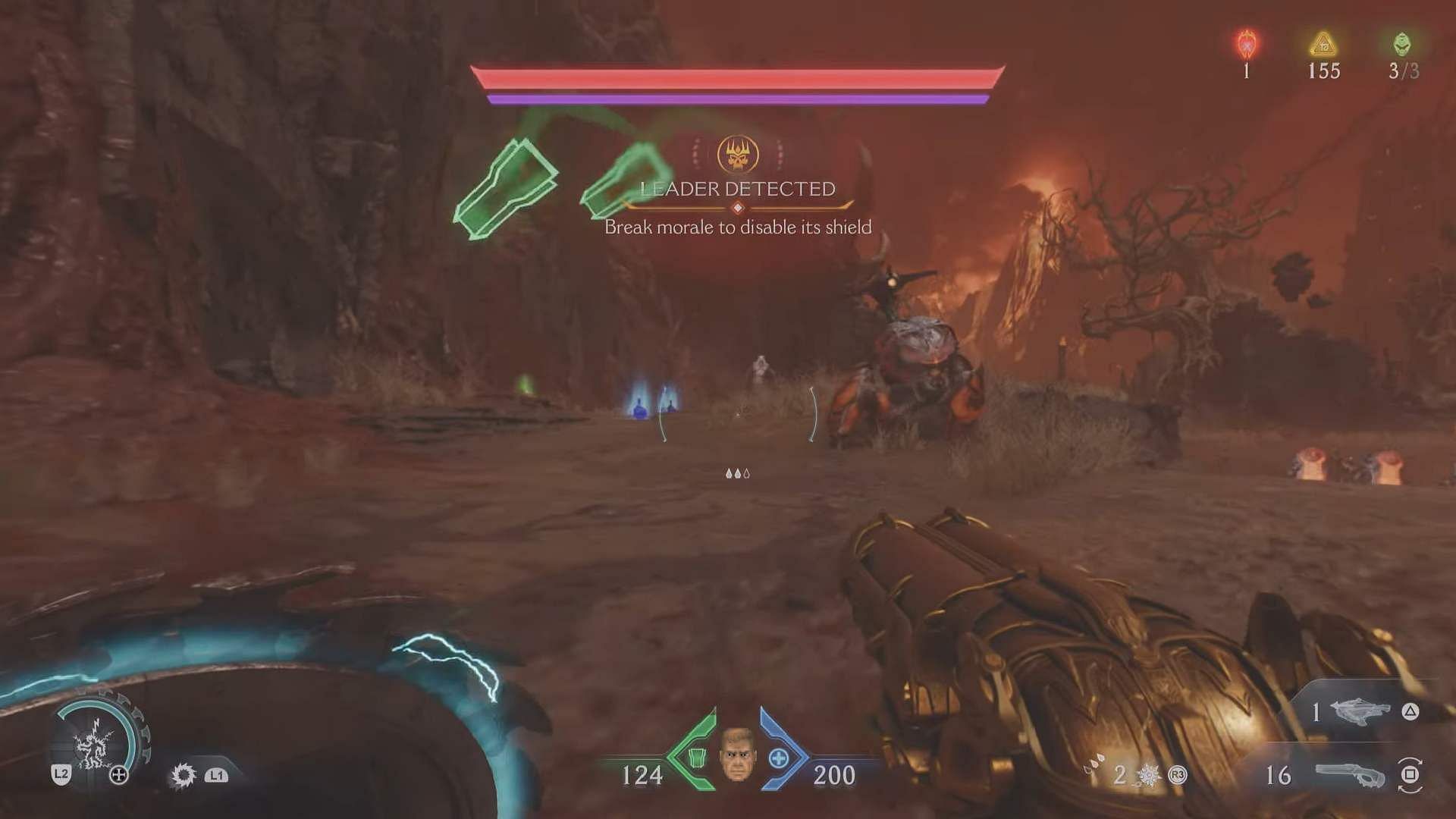 Kill the demon boss to progress further in the Reckoning mission in Doom The Dark Ages (Image via Sportskeeda Gaming/Bethesda Softworks)